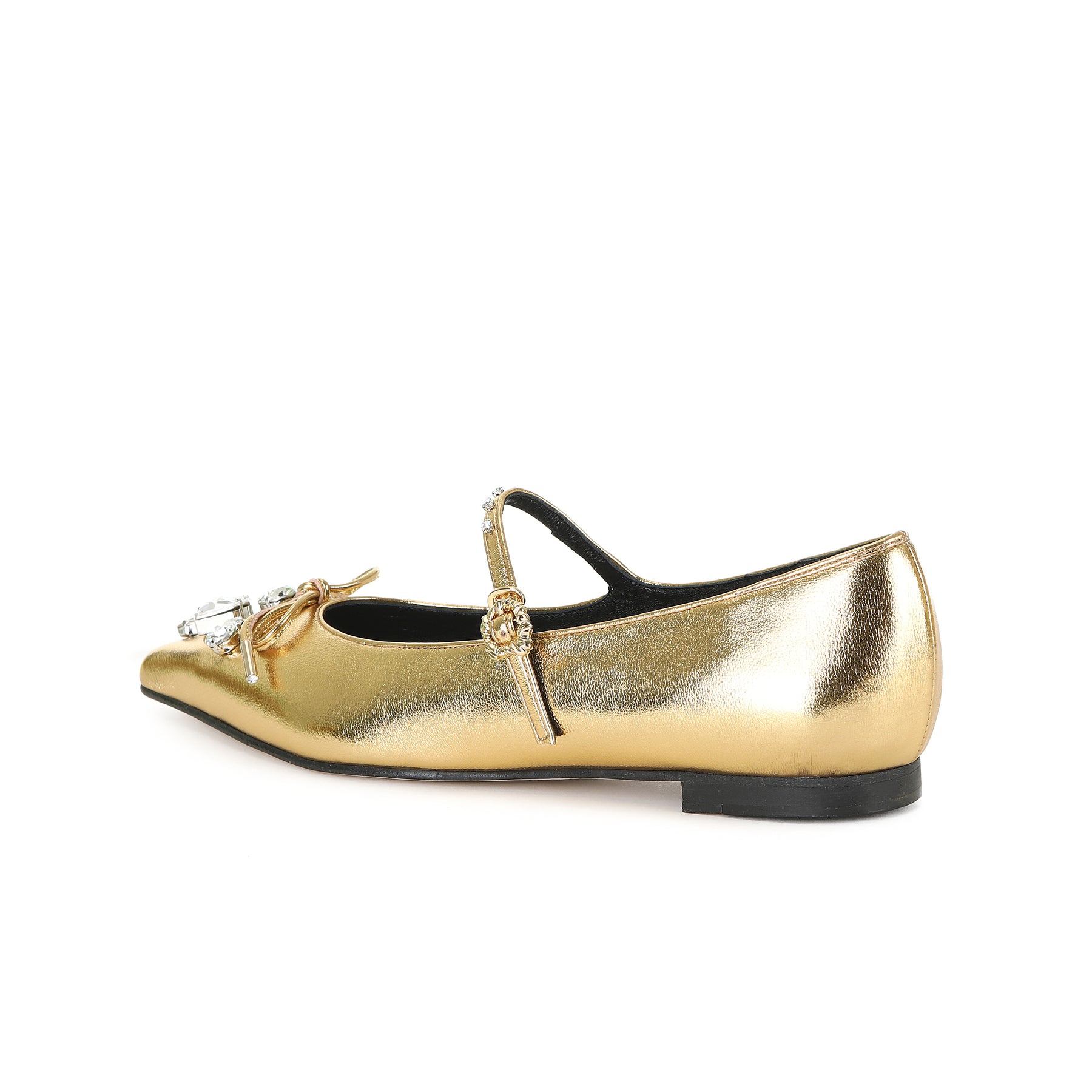 BRIA MARY-JANE FLATS GOLD