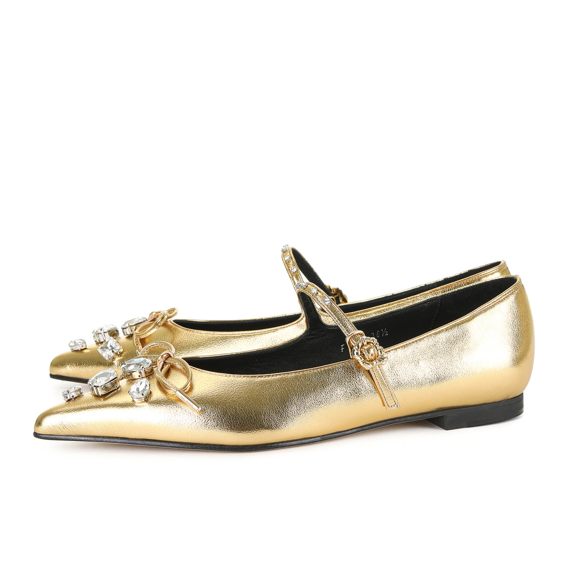 BRIA MARY-JANE FLATS GOLD