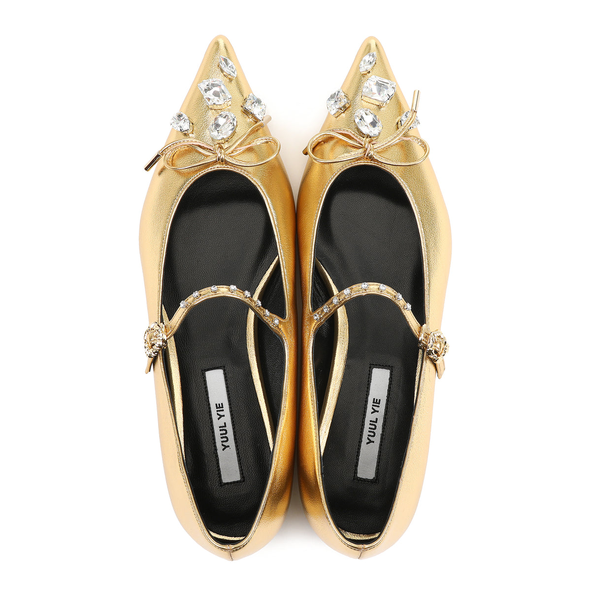BRIA MARY-JANE FLATS GOLD