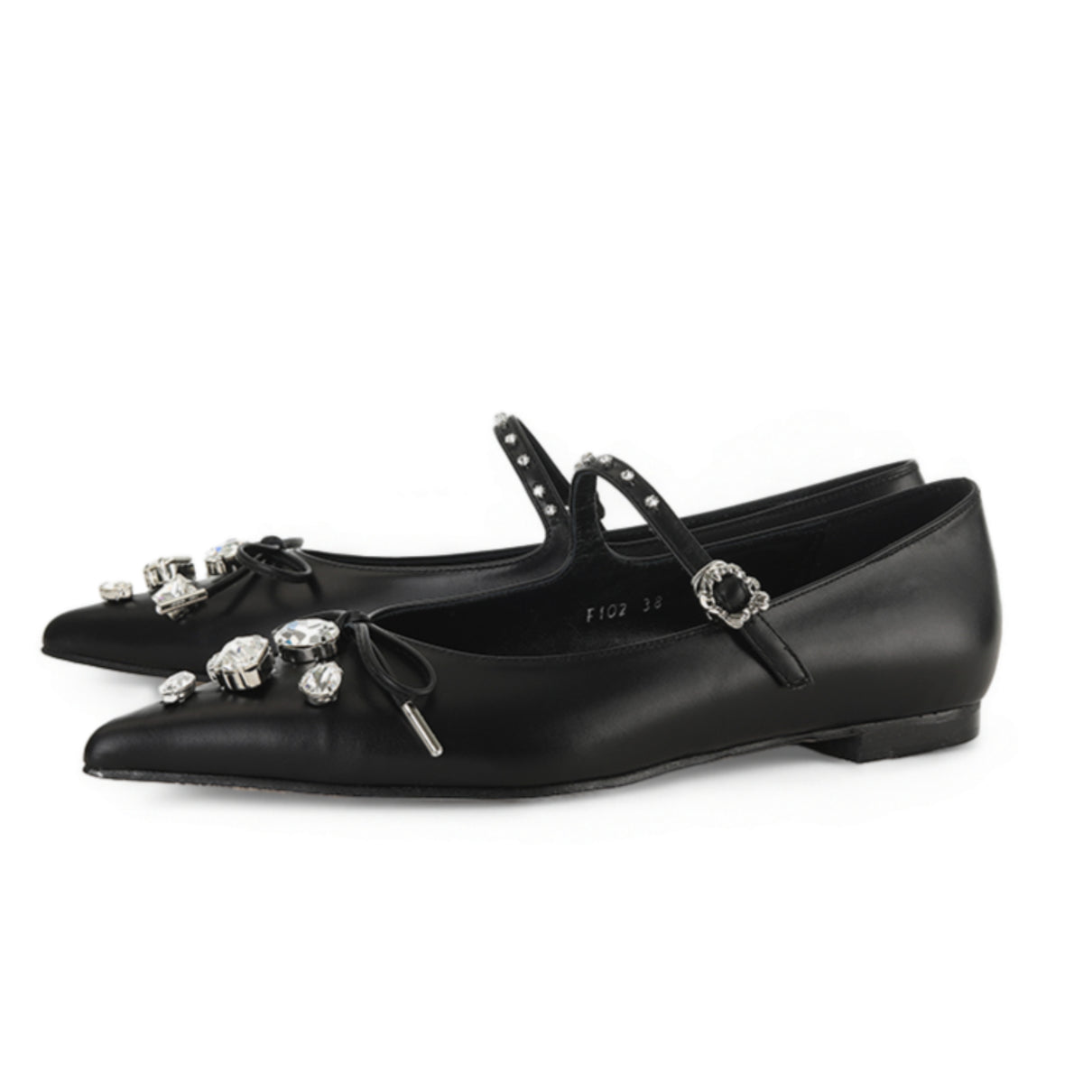 BRIA MARY-JANE FLATS BLACK