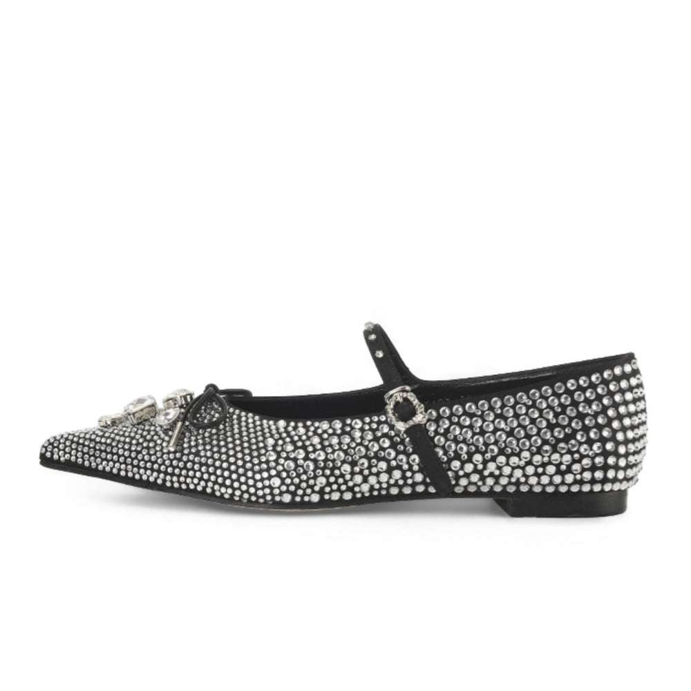 BRIA MARY-JANE FLATS WHOLE CRYSTAL