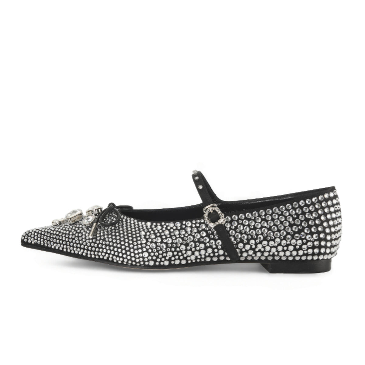 BRIA MARY-JANE FLATS WHOLE CRYSTAL