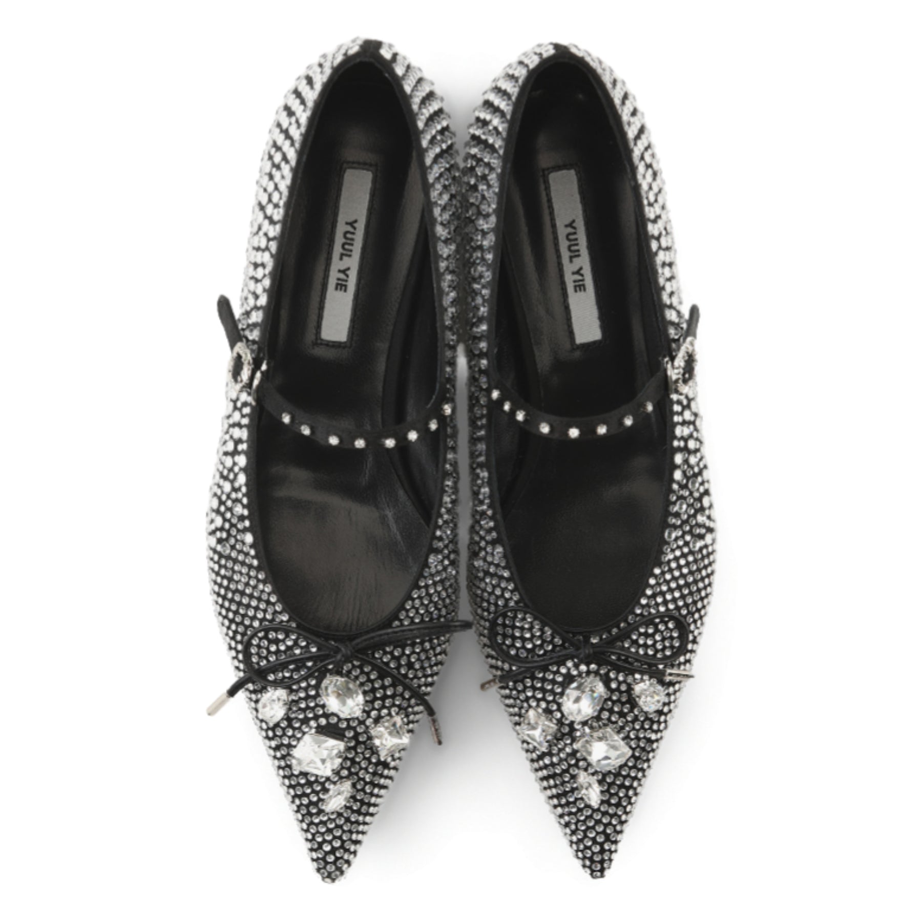 BRIA MARY-JANE FLATS WHOLE CRYSTAL