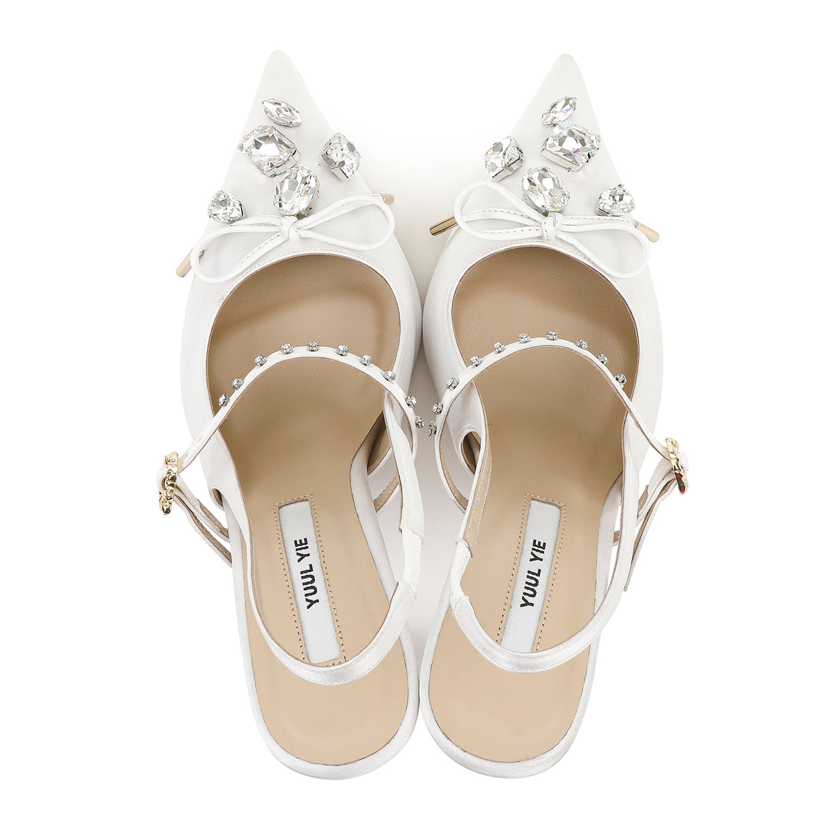 ESMAE SLING-BACKS WHITE
