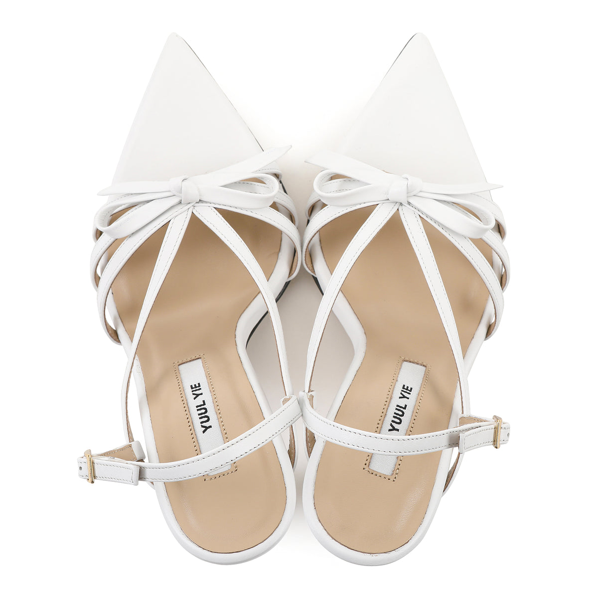 EULIA SLING-BACKS WHITE