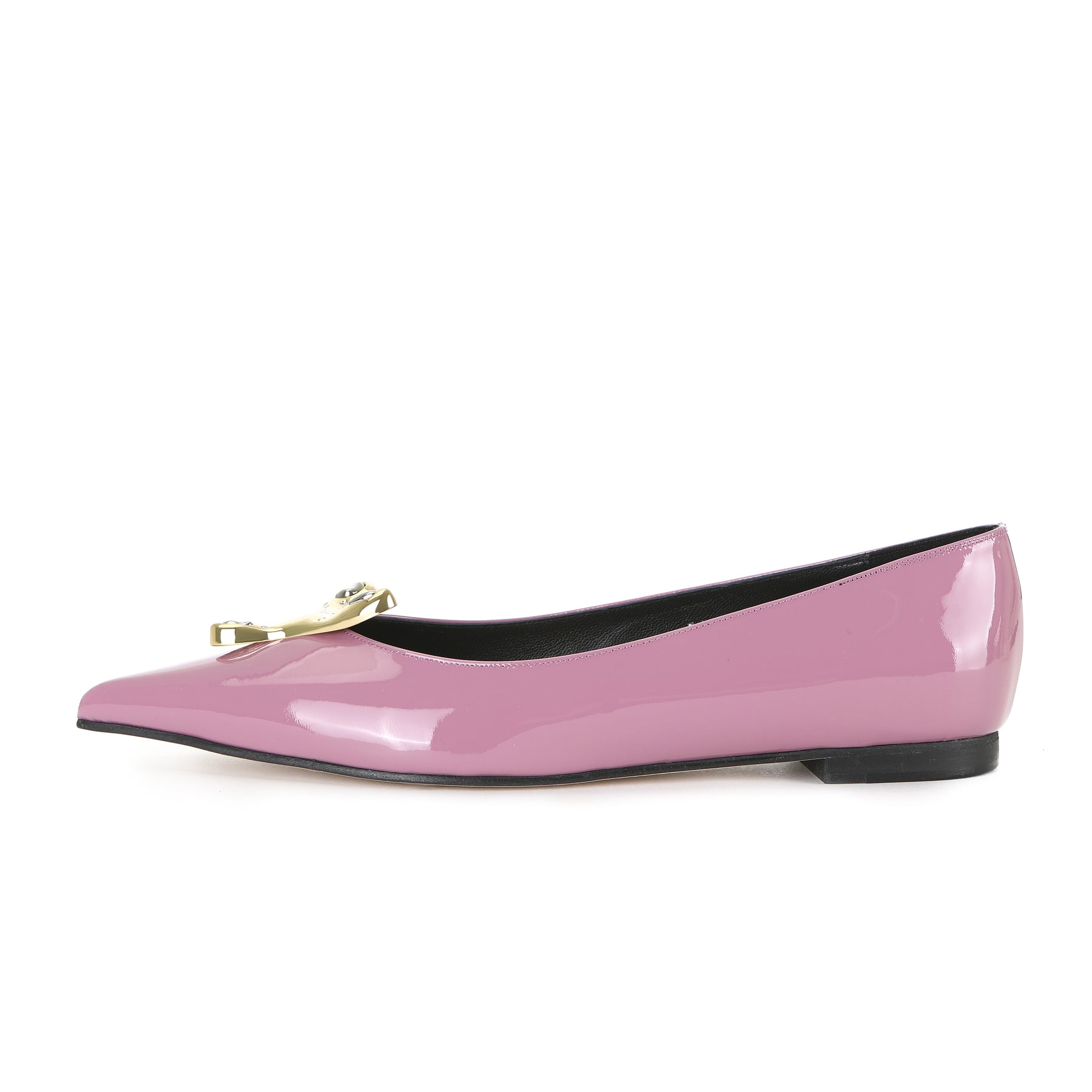 FREYA FLATS GLOSSY ROSE