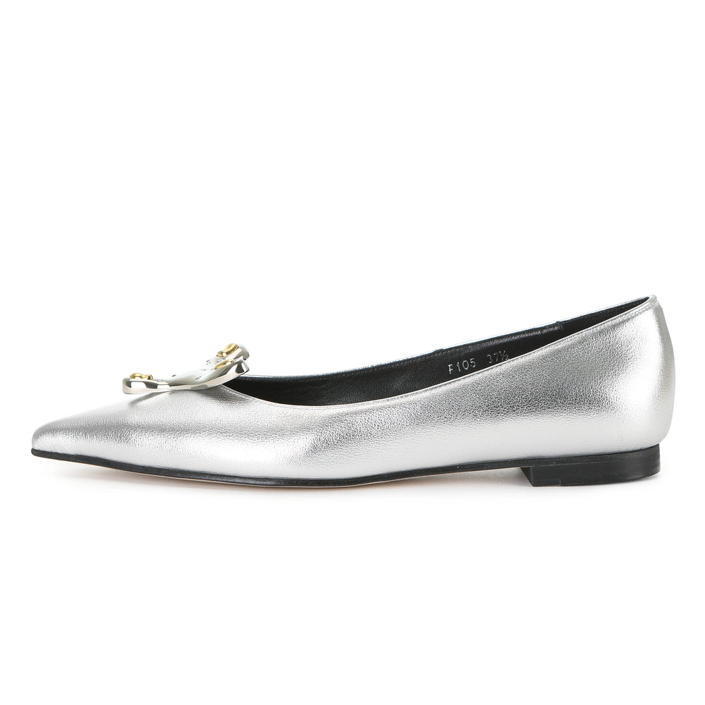 FREYA FLATS SILVER