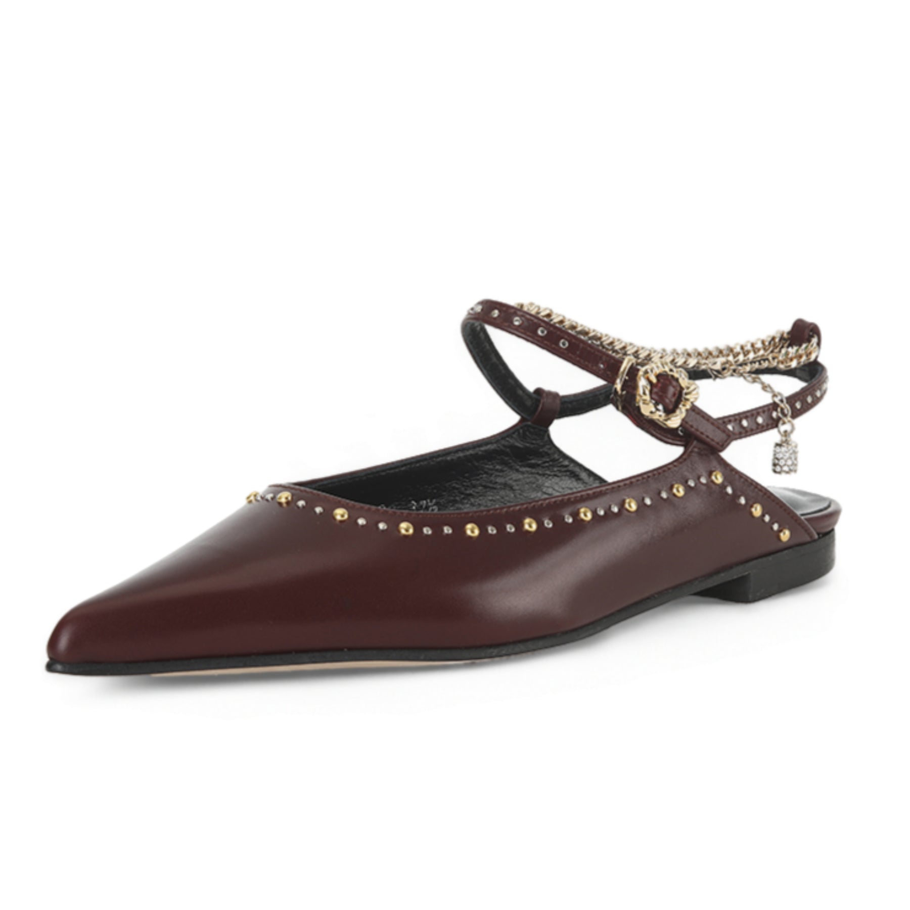 JULES MARY-JANE FLATS BURGUNDY