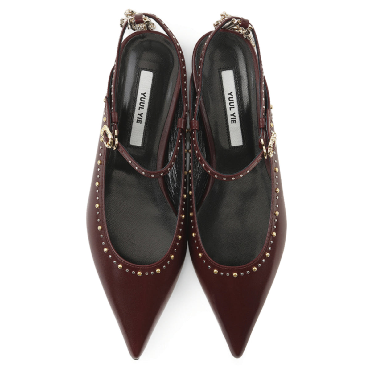 JULES MARY-JANE FLATS BURGUNDY