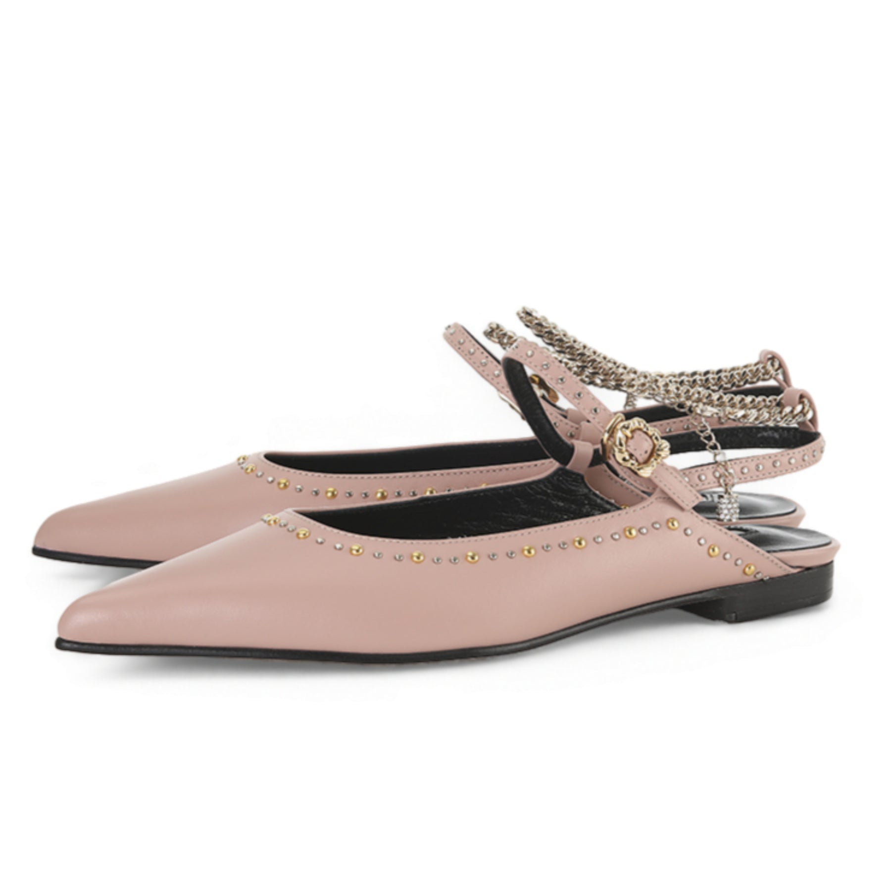 JULES MARY-JANE FLATS PALE PINK