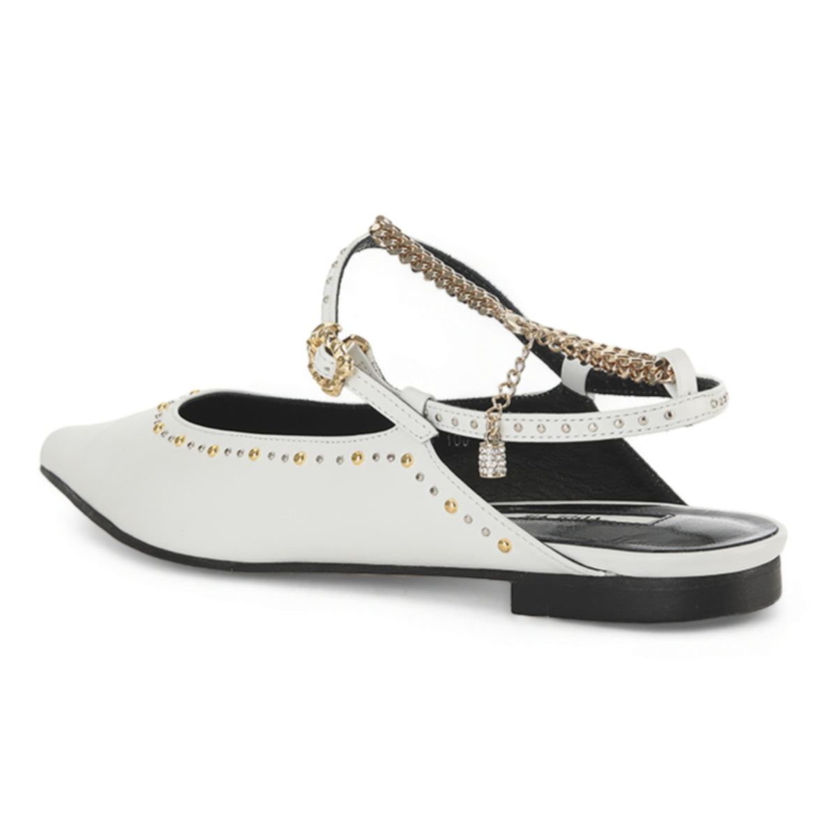 JULES MARY-JANE FLATS WHITE