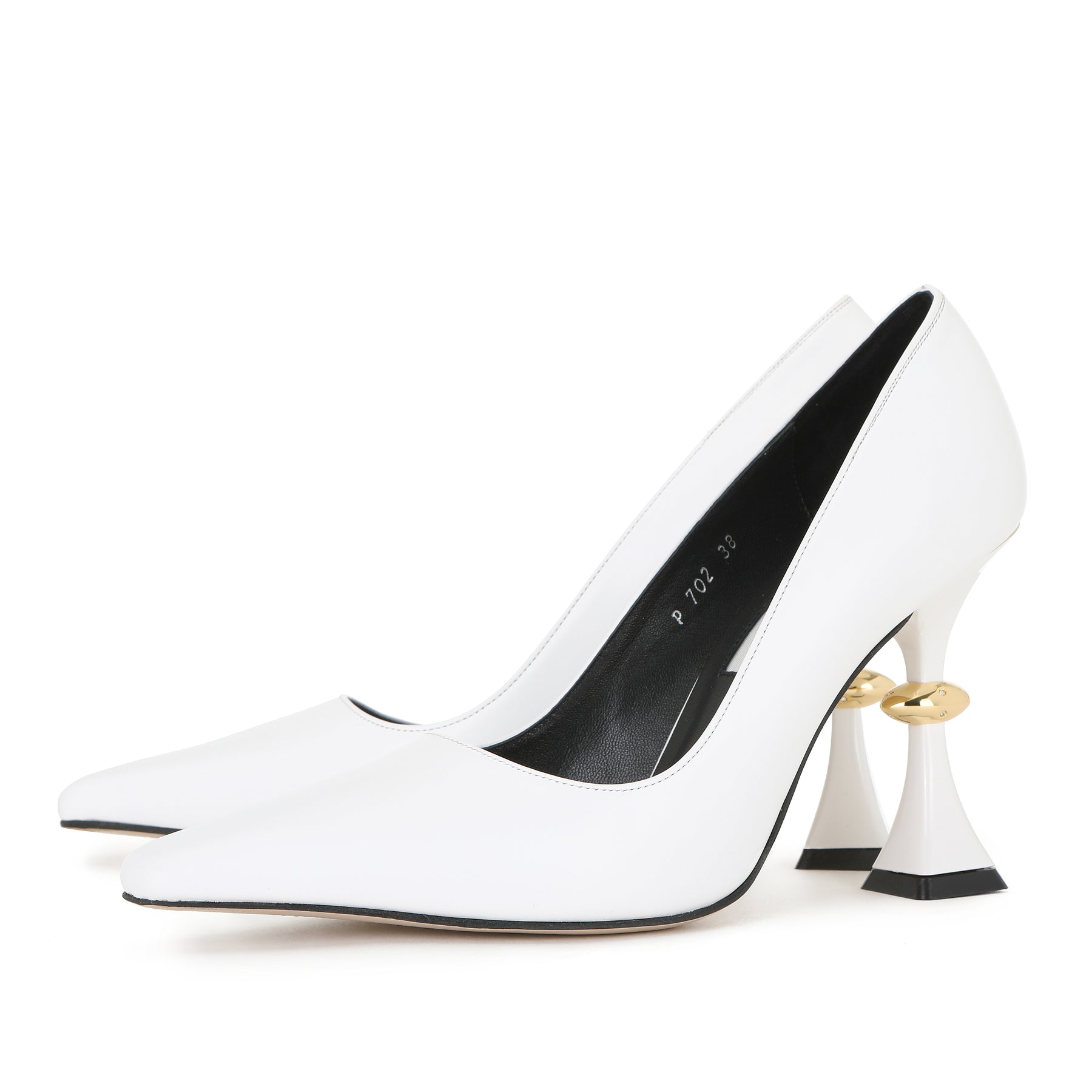 LEANOR PUMPS WHITE
