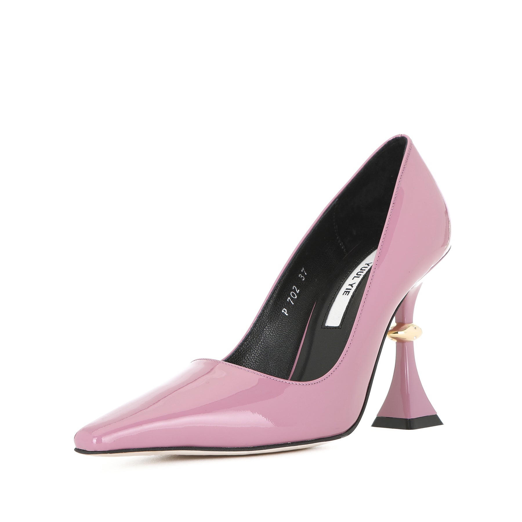 LEANOR PUMPS GLOSSY ROSE