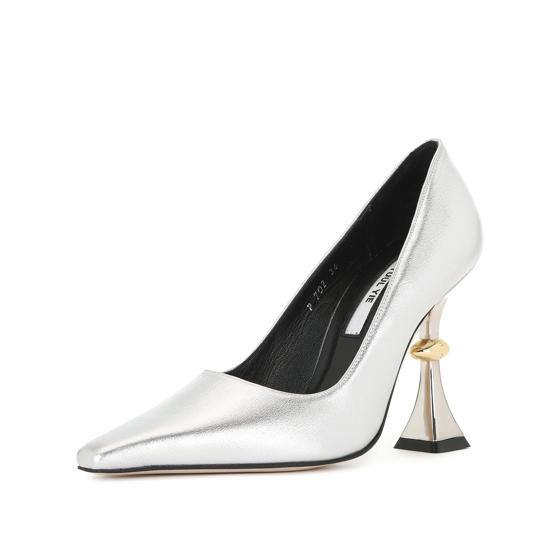 LEANOR PUMPS SILVER