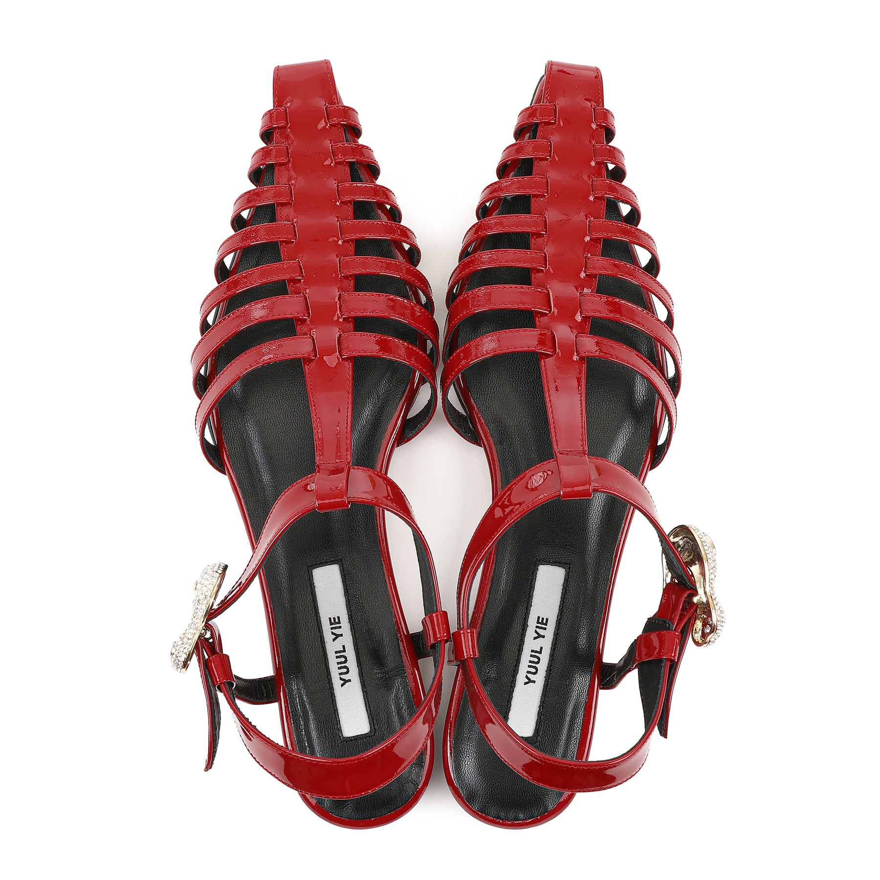 LEDA SANDALS RUBY RED