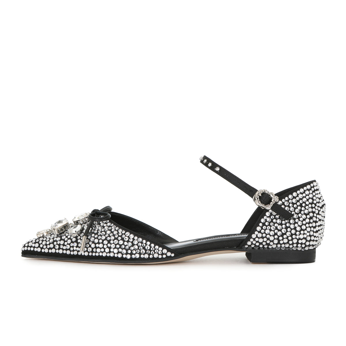 LARY MARY-JANE FLATS BLACK