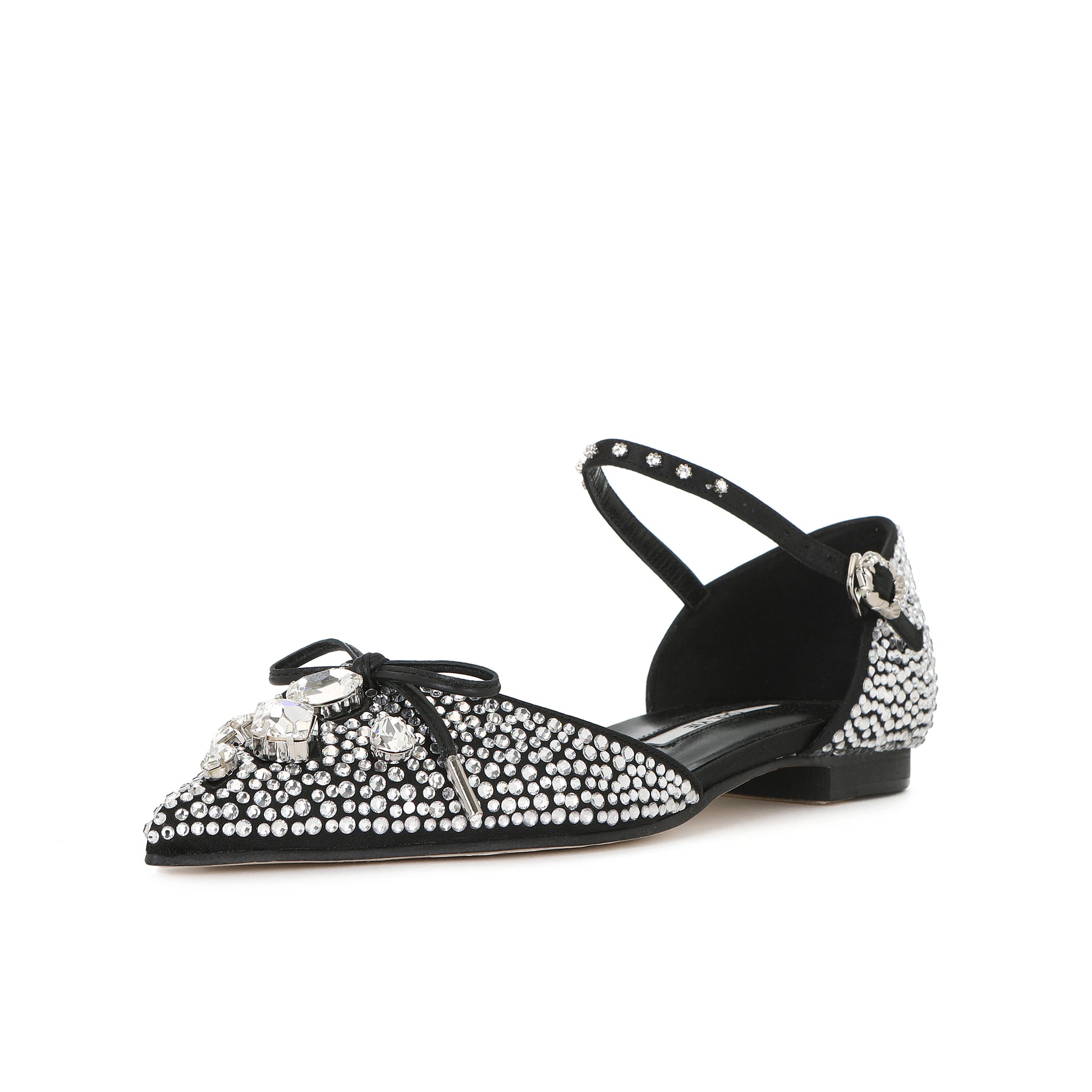 LARY MARY-JANE FLATS BLACK