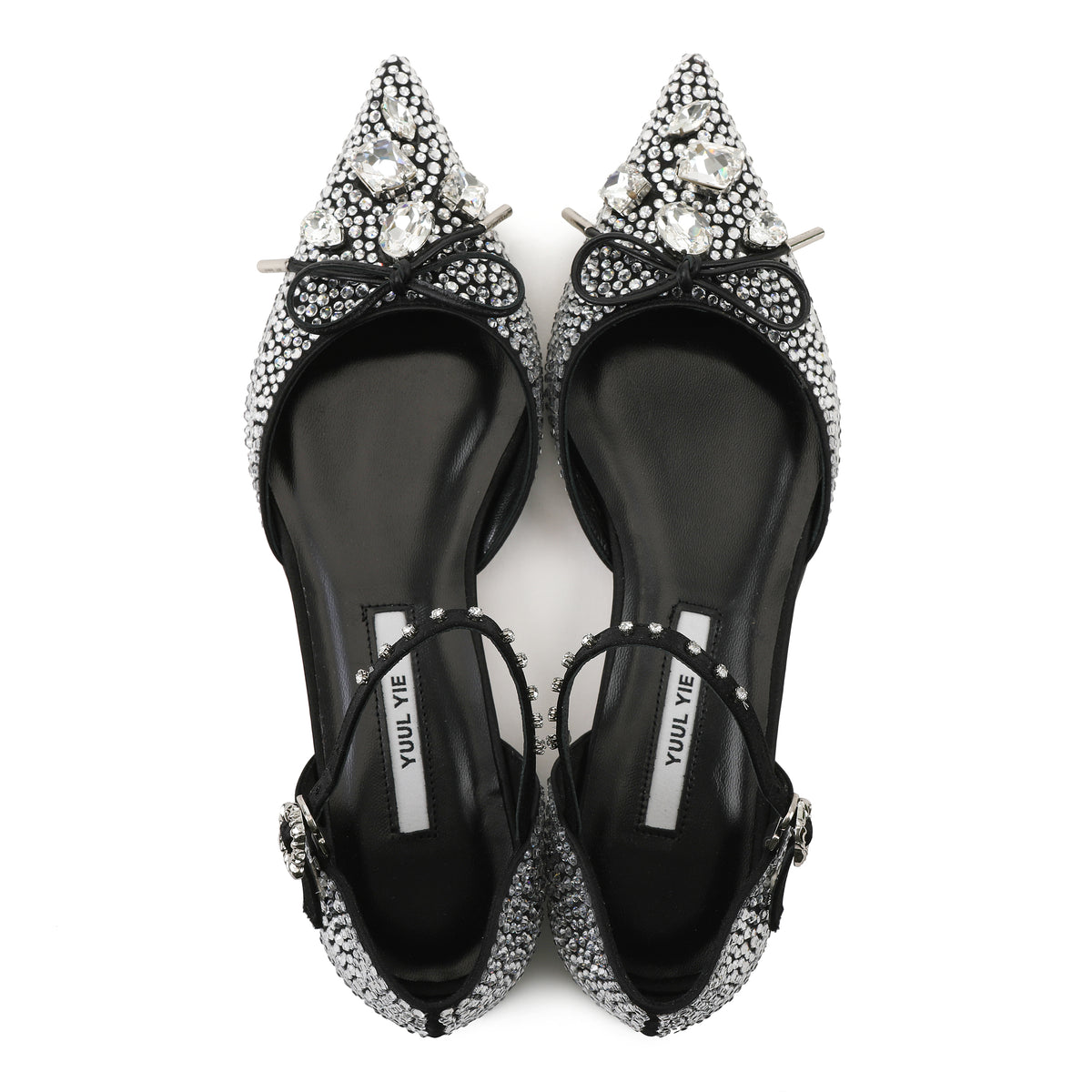 LARY MARY-JANE FLATS BLACK