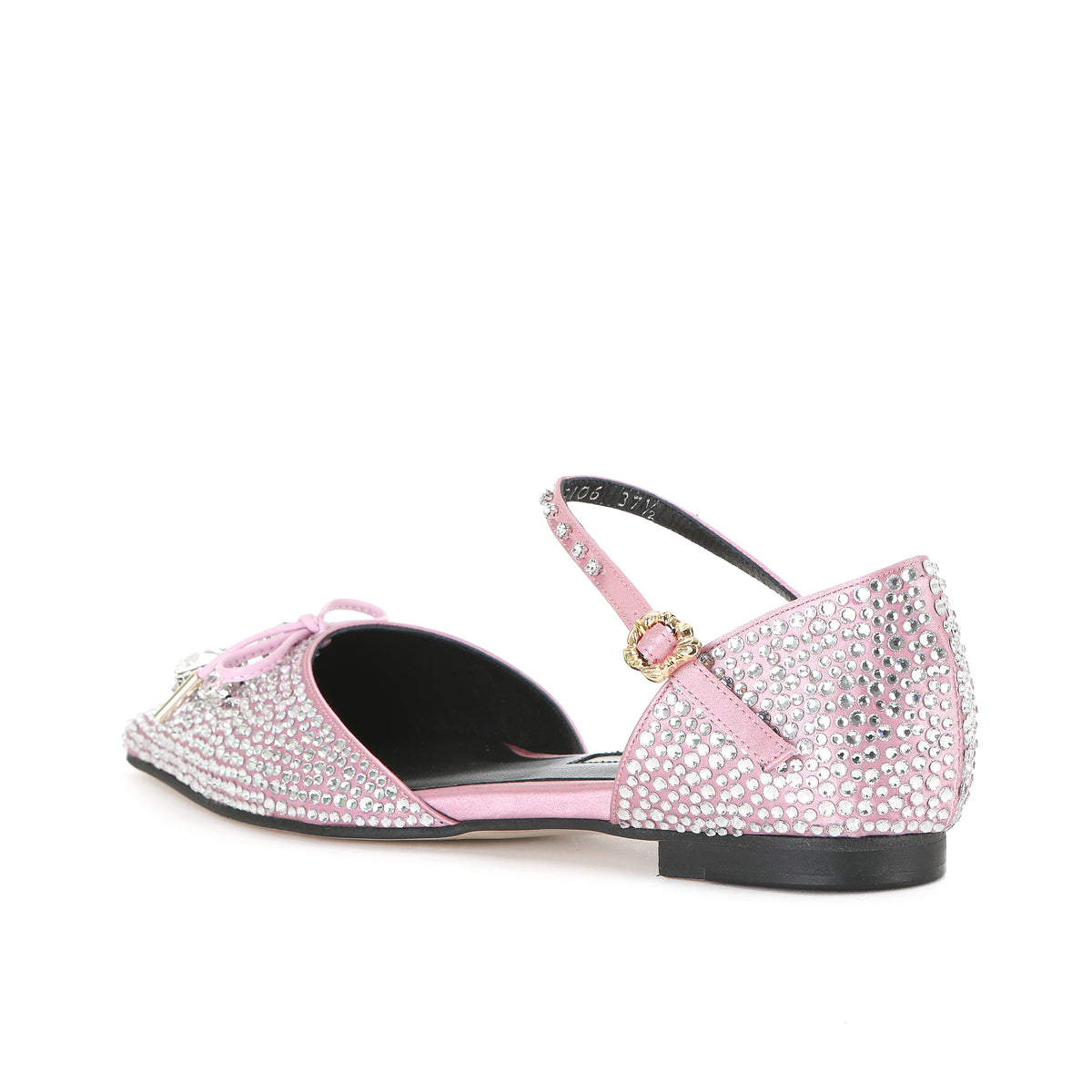 LARY MARY-JANE FLATS PEONY PINK