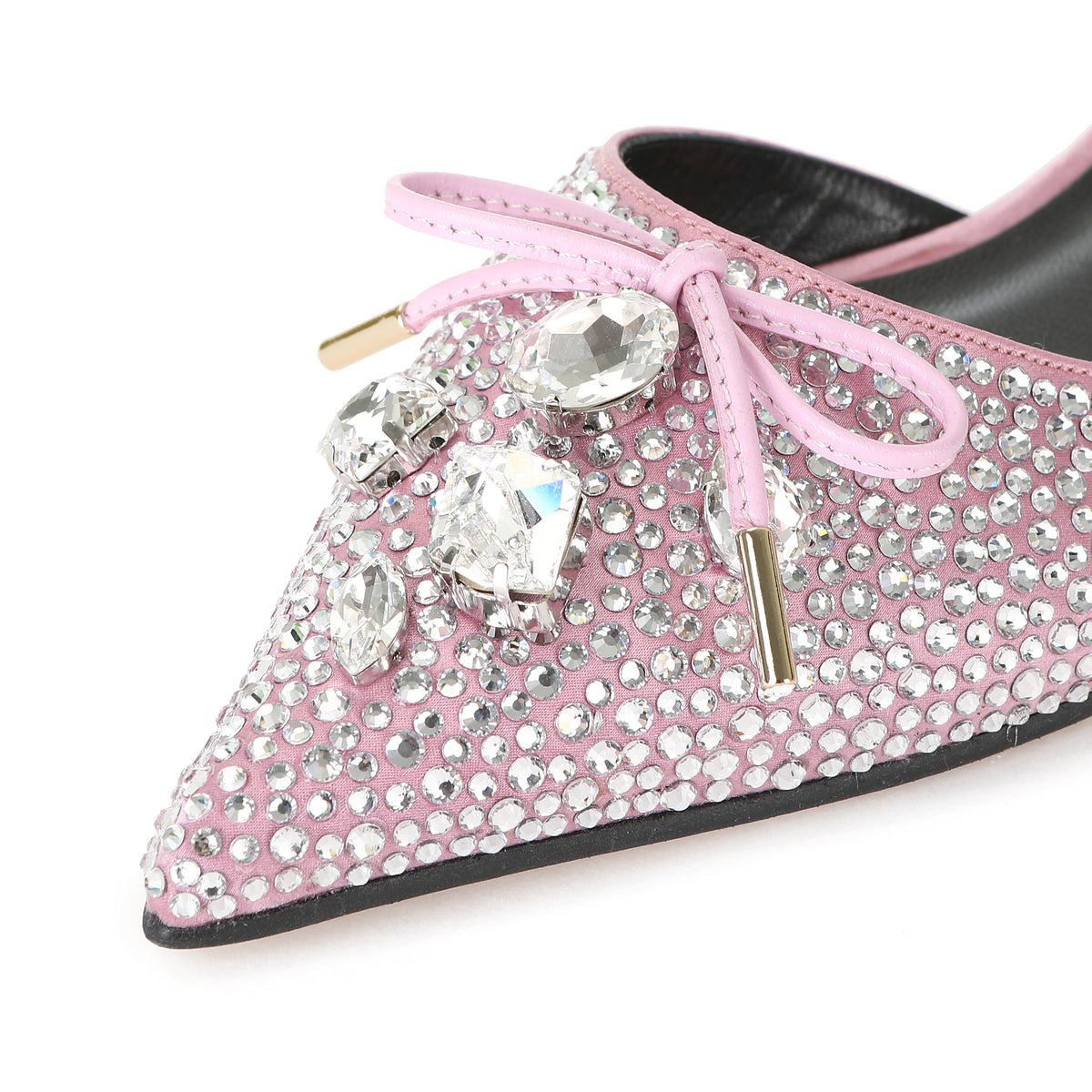 LARY MARY-JANE FLATS PEONY PINK