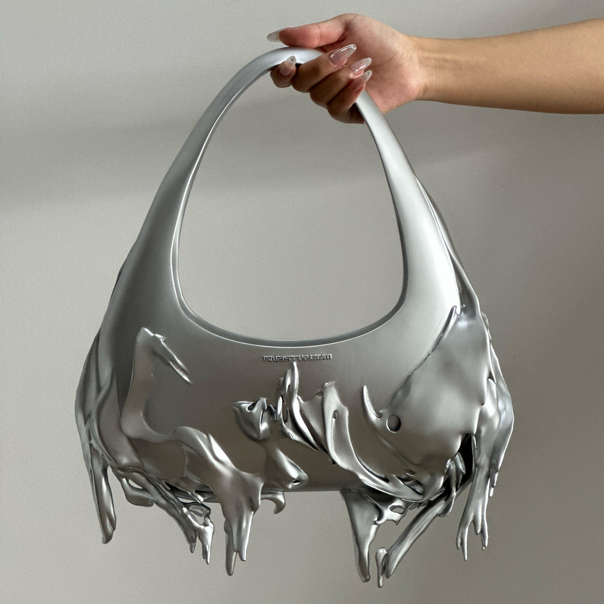 GNASTIY BAG-ROUND VERSION MATTE SILVER
