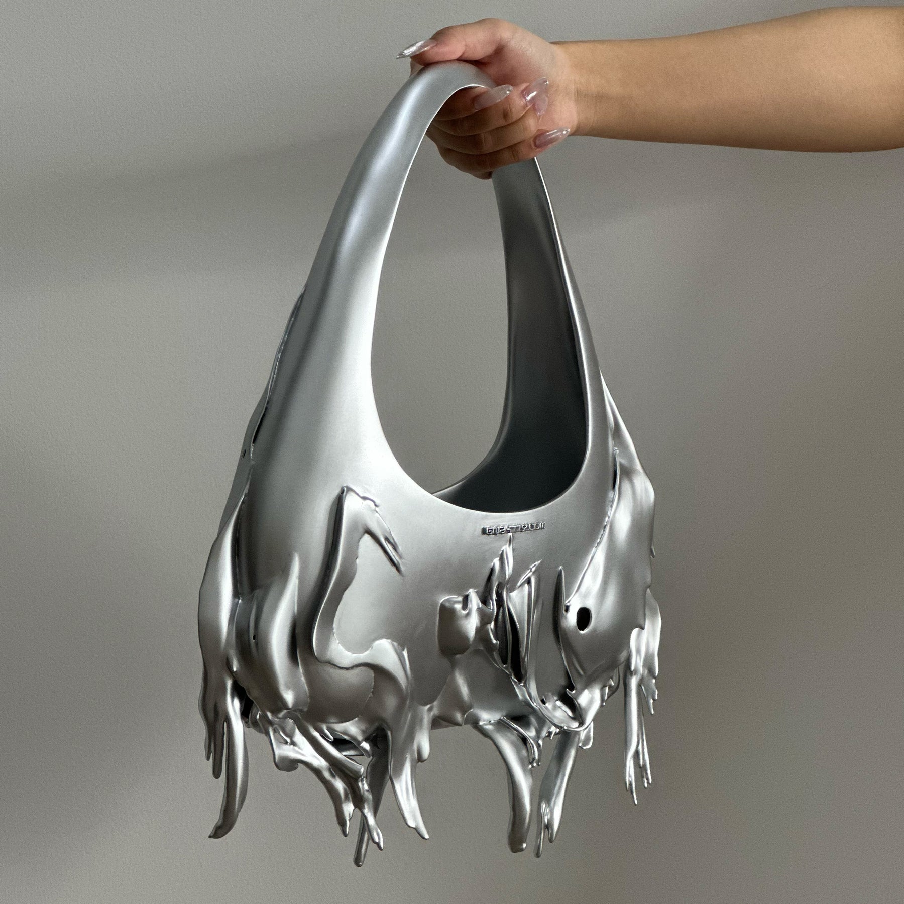 GNASTIY BAG-ROUND VERSION MATTE SILVER