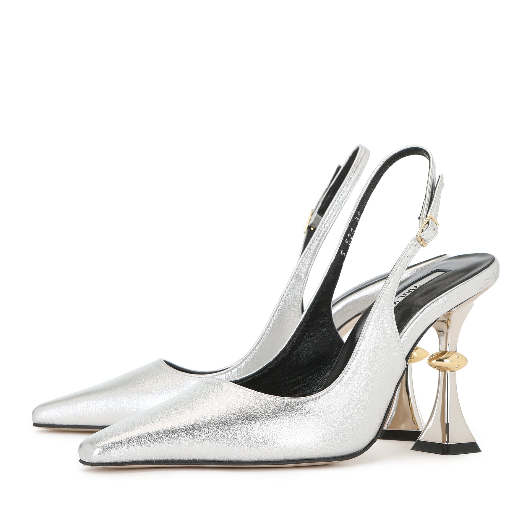 ROSALE SLING-BACKS SILVER