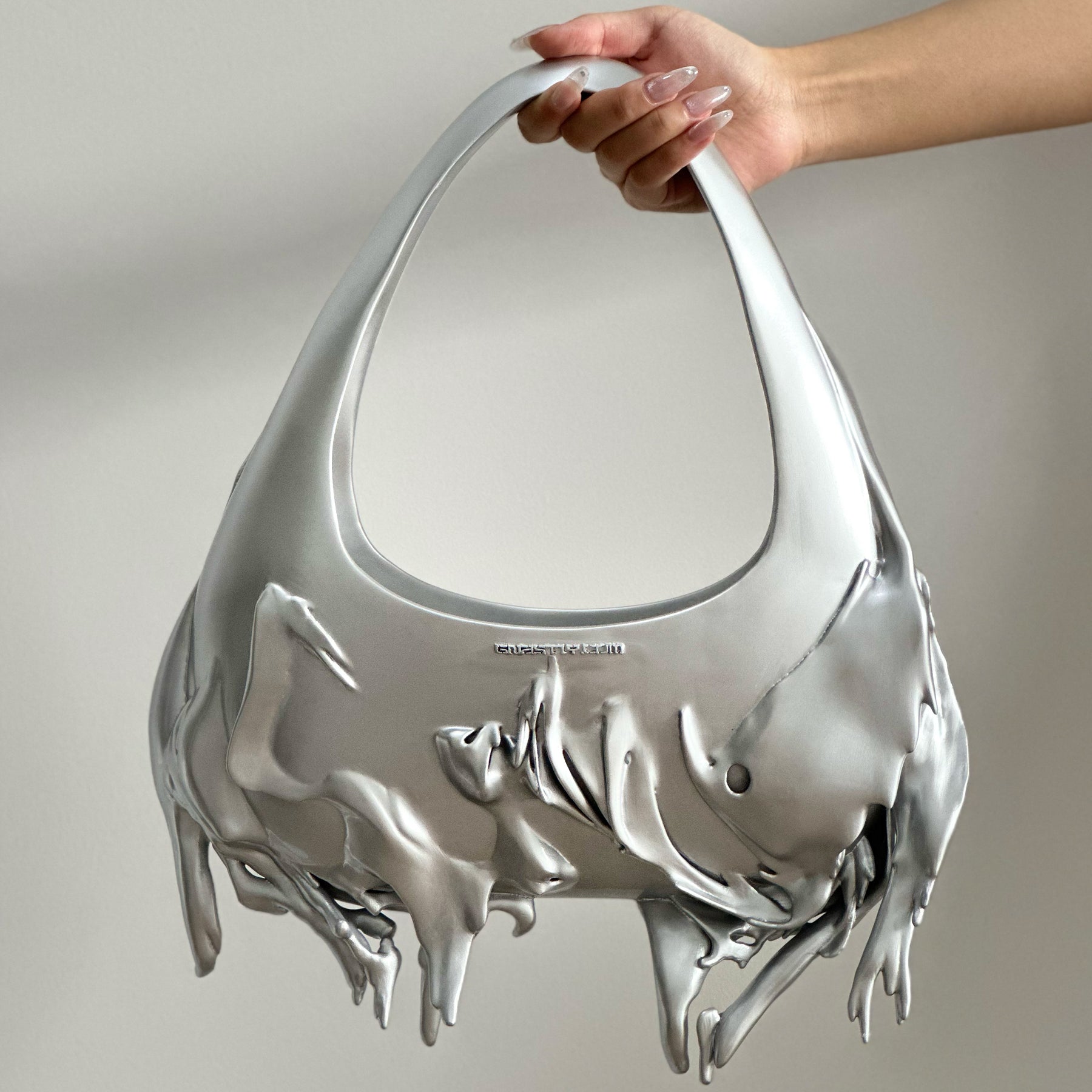 GNASTIY BAG-ROUND VERSION SEMI SILVER