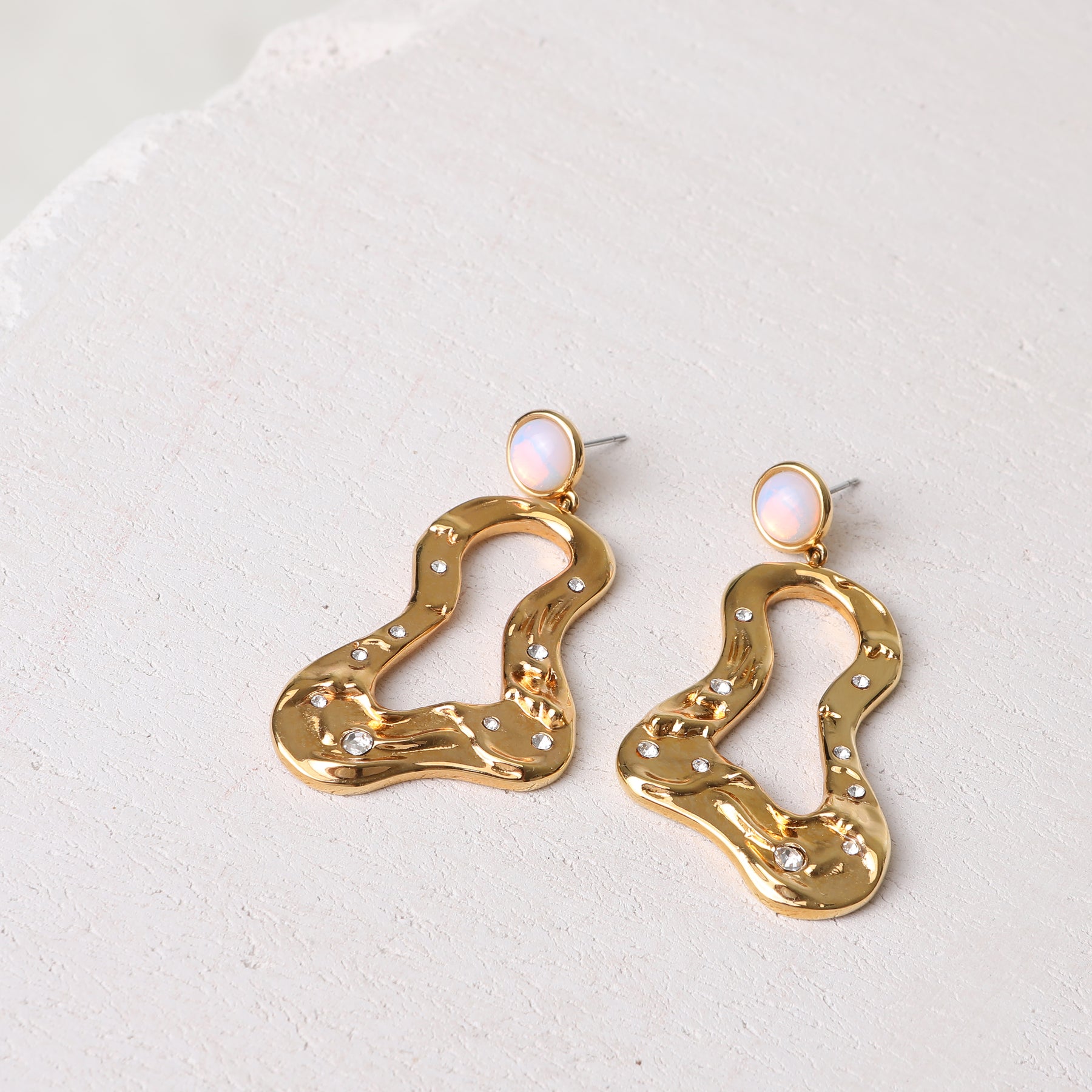 OYSTER EARRING GOLD