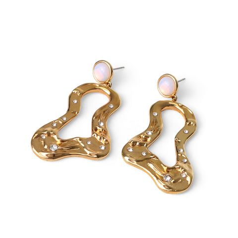 OYSTER EARRING GOLD